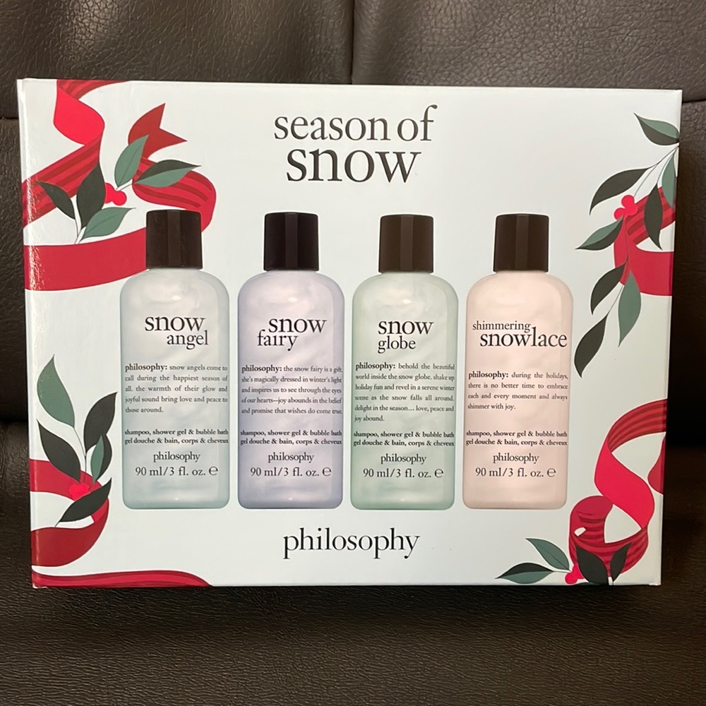 NEW Philosophy 4 pc Season of Snow gift set - Picture 1 of 3
